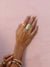 Flora Saddle Ring - Gold/Turquoise - RG10553-TWTTQ