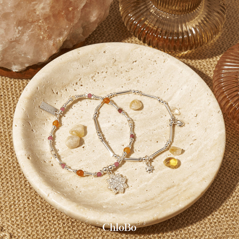 Sunkeeper Set of 2 Bracelets - Silver - SBSETFAMUL