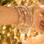 Sparkle Aventurine Bracelet - Silver - SBABCS