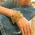 Sparkle Aventurine Bracelet - Gold - GBABCS