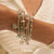 Sparkling Bloom Aventurine Bracelet - Silver -SBAFO3412