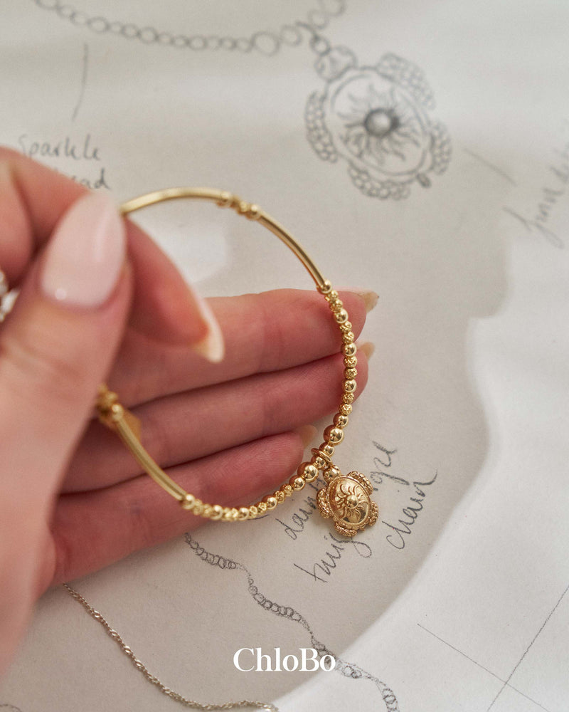 Sheltered Glow Bracelet - Gold - GBFBMN3505