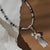 Tassel Of Joy Black Rutilated Quartz Necklace - Silver - SNBRQ3454