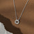 Tiny Twisted Rope Chain Power Within Necklace - Silver - SNTRC3460