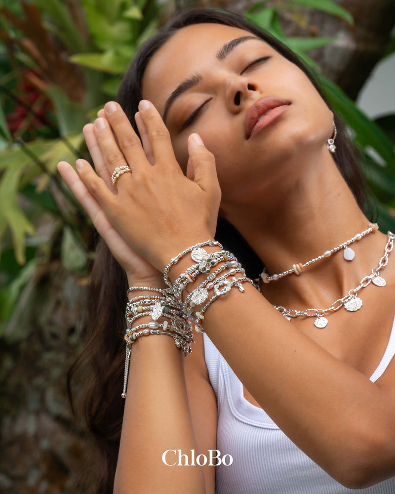 Dreamers Paradise Bracelet - Silver - SBAP3534