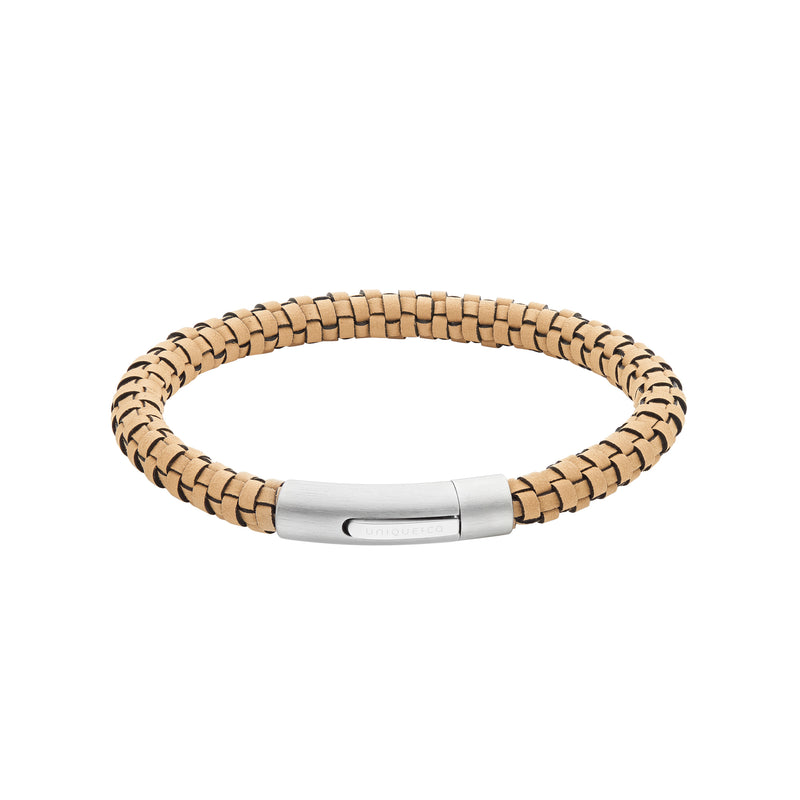 Suede Leather Bracelet - Beige