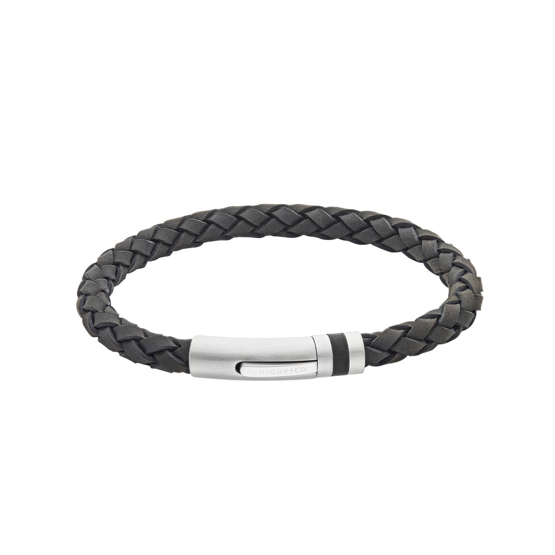 Suede Leather Bracelet - Black