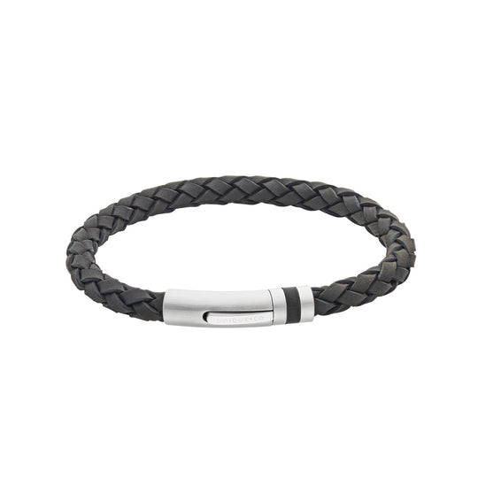 Suede Leather Bracelet - Black