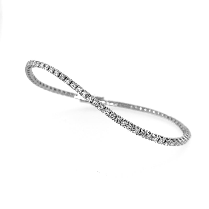 Diamond Tennis Bracelet, 3.14ct - Platinum - BCPT310D