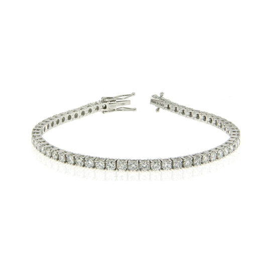 Diamond Tennis Bracelet, 3.52ct - Platinum - BCPT350D