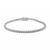 Diamond Tennis Bracelet, 3.76ct Laboratory Grown - 9ct White Gold - BCW310LG9