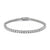 Diamond Tennis Bracelet, 4.56ct Laboratory Grown - 9ct White Gold - BCW448LG9