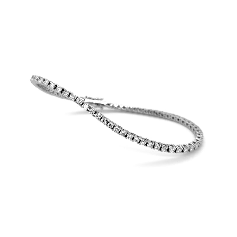 Diamond Tennis Bracelet, 2.52ct - 18ct White Gold - BCW260D