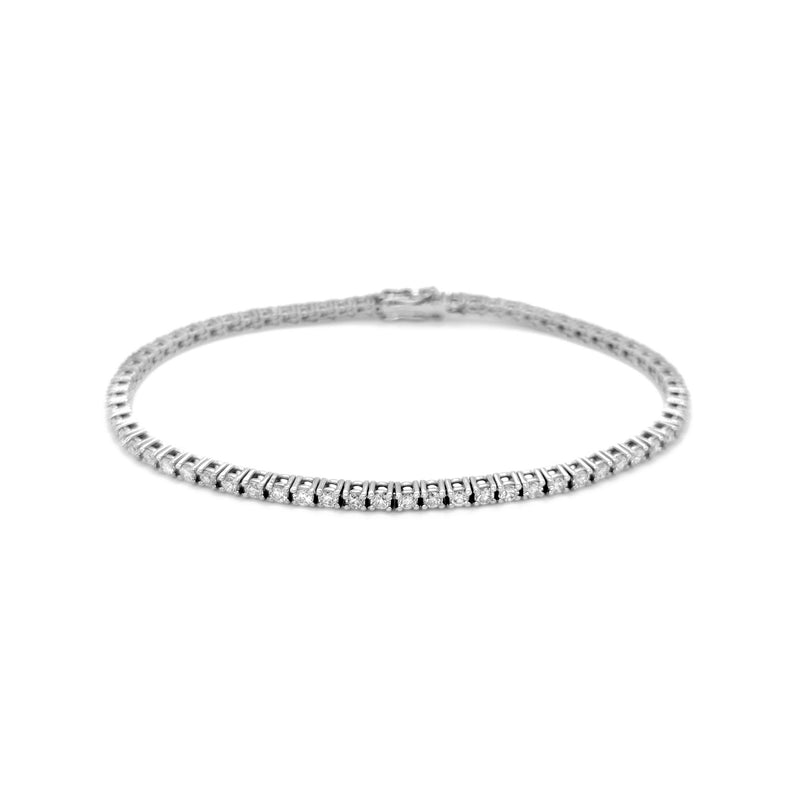 Diamond Tennis Bracelet, 2.52ct - 18ct White Gold - BCW260D