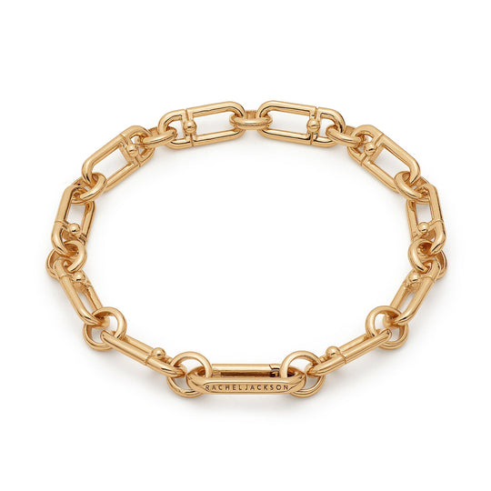Medium Stellar Hardware Chain Bracelet - Gold - BPB04GP