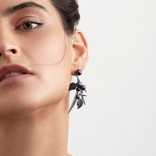 Blackthorn Multi Pearl Collection - Necklace, Bangle & Drop Earrings - SAVE £250