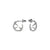 Blackthorn Mini Hoop Earrings - Silver - BT014.SSNAEOS