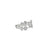 Platinum Diamond Bubble Ring, 1.30ct