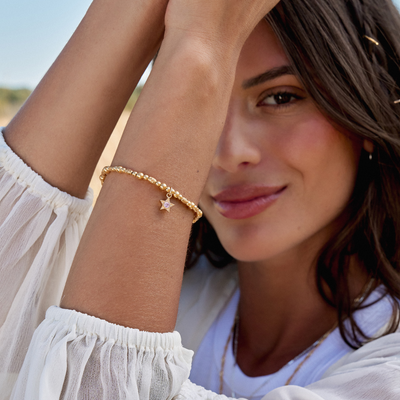 October Birthstone Bracelet - Silver - SBBCB3498