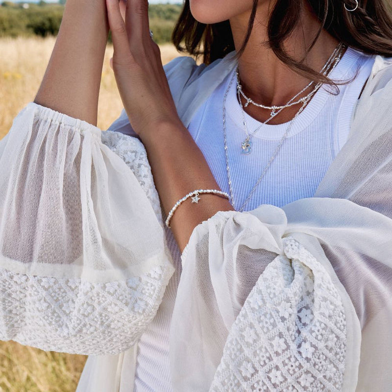 April Birthstone Bracelet - Gold - GBBCB3487