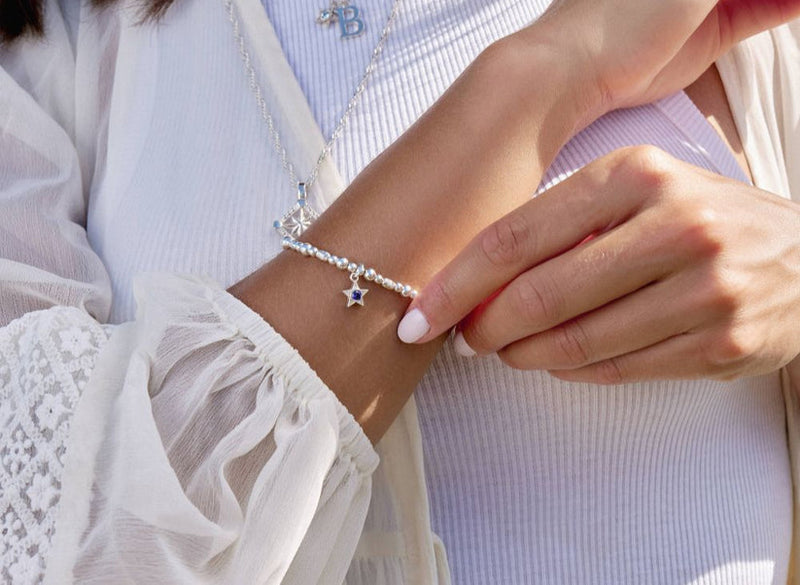 September Birthstone Bracelet - Gold - GBBCB3497