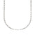 Box Link Chain Necklace - Silver - SPCHSBL