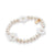 Flower Pearl Bracelet - White - 24BFPBw