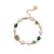 Celeste Cluster Bracelet - Gold - AS22SGB05