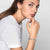 Composable Red Pave Link - Gold - 030314/02