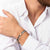 Composable Classic Right Drop White Opal Link - Rose Gold - 430514/07