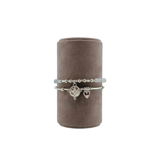 ChloBo Set of 2 Bracelets - Stack 17