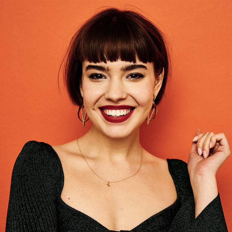 Crescent Hoops - Gold - 22EMWCHgv