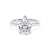 Platinum Pear Cut Laboratory Grown Diamond Engagement Ring - 1.50ct