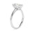 Platinum Pear Cut Laboratory Grown Diamond Engagement Ring - 1.50ct
