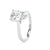 Platinum Pear Cut Laboratory Grown Diamond Engagement Ring - 2.03ct