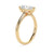 18ct Yellow Gold Pear Cut Laboratory Grown Diamond Engagement Ring - 1.06ct