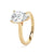18ct Yellow Gold Pear Cut Laboratory Grown Diamond Engagement Ring - 1.06ct