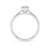 Platinum Pear Cut Laboratory Grown Diamond Engagement Ring - 2.03ct