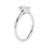 Platinum Pear Cut Laboratory Grown Diamond Engagement Ring - 2.03ct