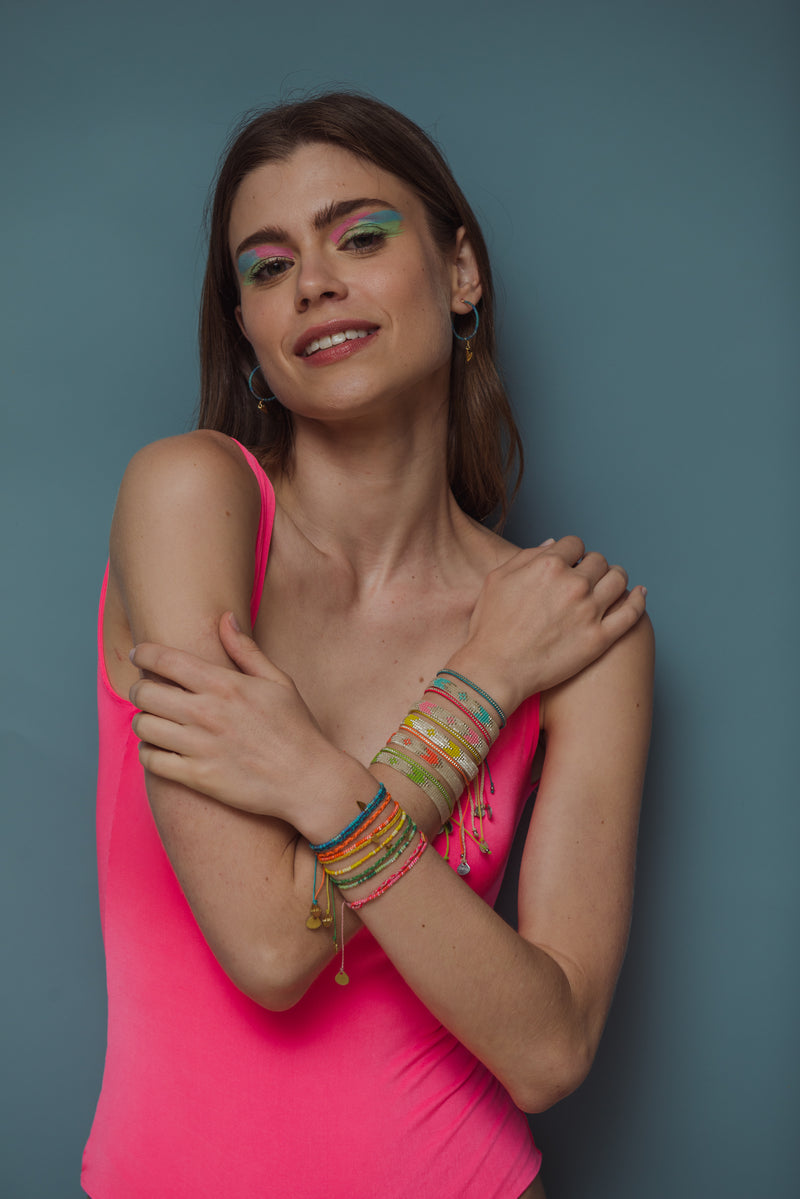 Summer Love Bracelet - Orange - B-BE-S-11203