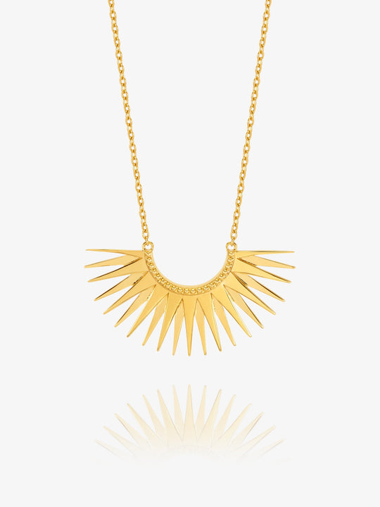 Rising Sun Necklace - Gold - DSN6GP