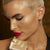 Sparkling Spike Hoop Earrings - Gold - SPG-235