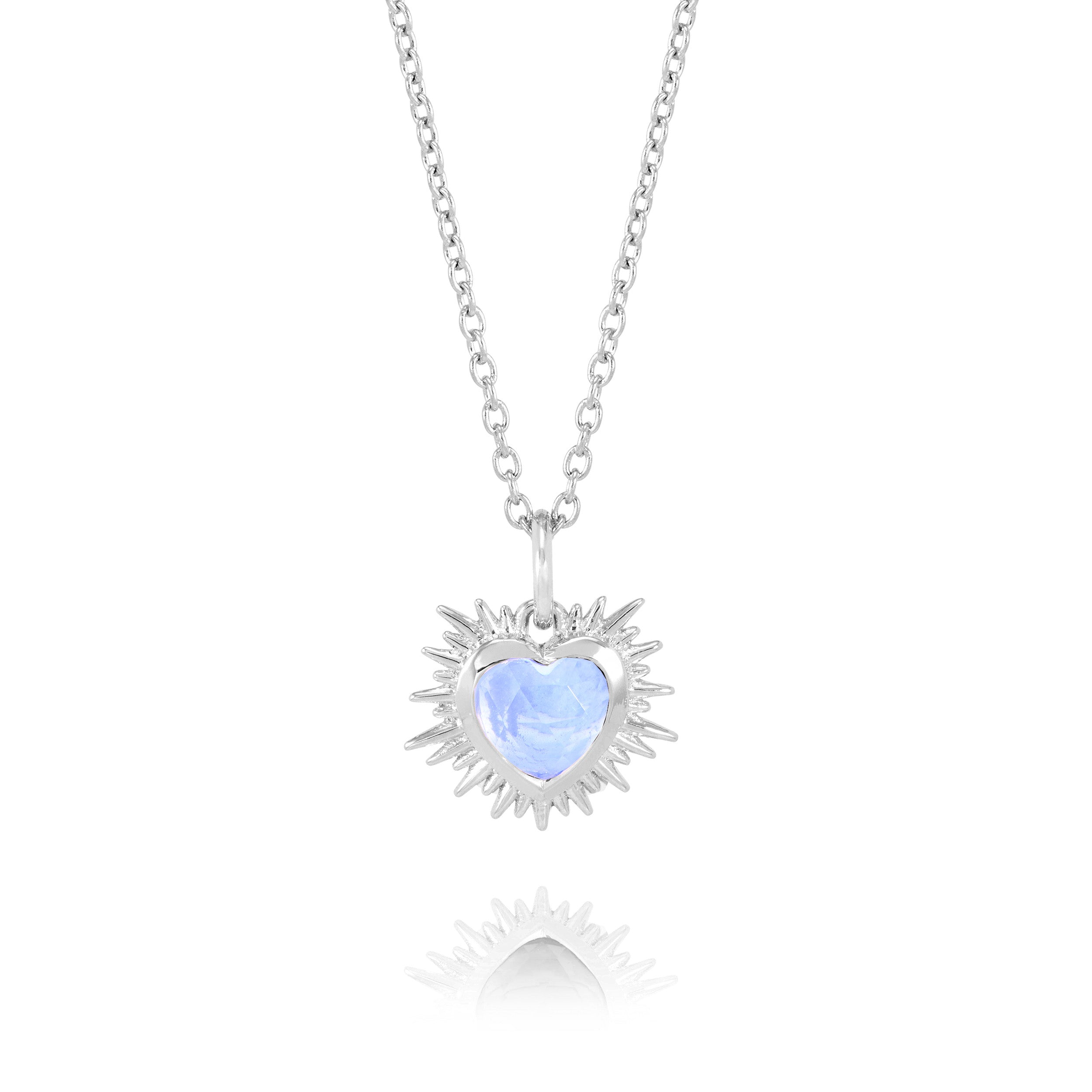 Sky blue hot sale topaz necklace