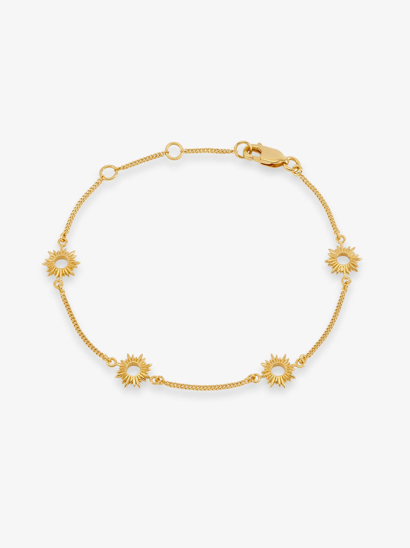Mini Eternal Sun Bracelet - Gold - EGMB2GP