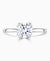 Dephne Platinum Round Brilliant Cut Solitaire Diamond Ring - 0.75ct