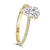 18ct Yellow Gold Pear Shape Laboratory Grown Diamond Engagement Ring - 1.51ct