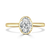 18ct Yellow Gold Oval Shape Laboratory Grown Diamond Engagement Ring - 2.04ct