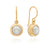 Pearl Drop Earrings - Gold - ER10529-GPL