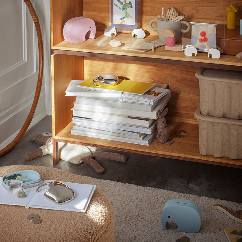 Elephant Keepsake Box, Stainless Steel/Light Pink - 10019780