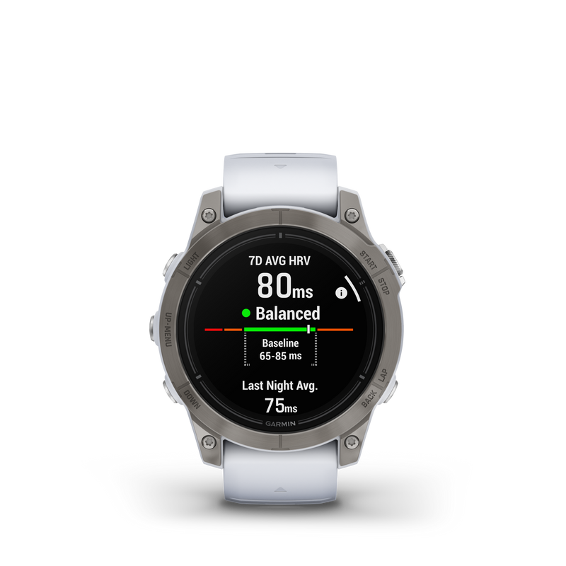 Epix Pro (Gen 2), 47mm, Sapphire Edition - Titanium with Whitestone Band - 010-02803-21